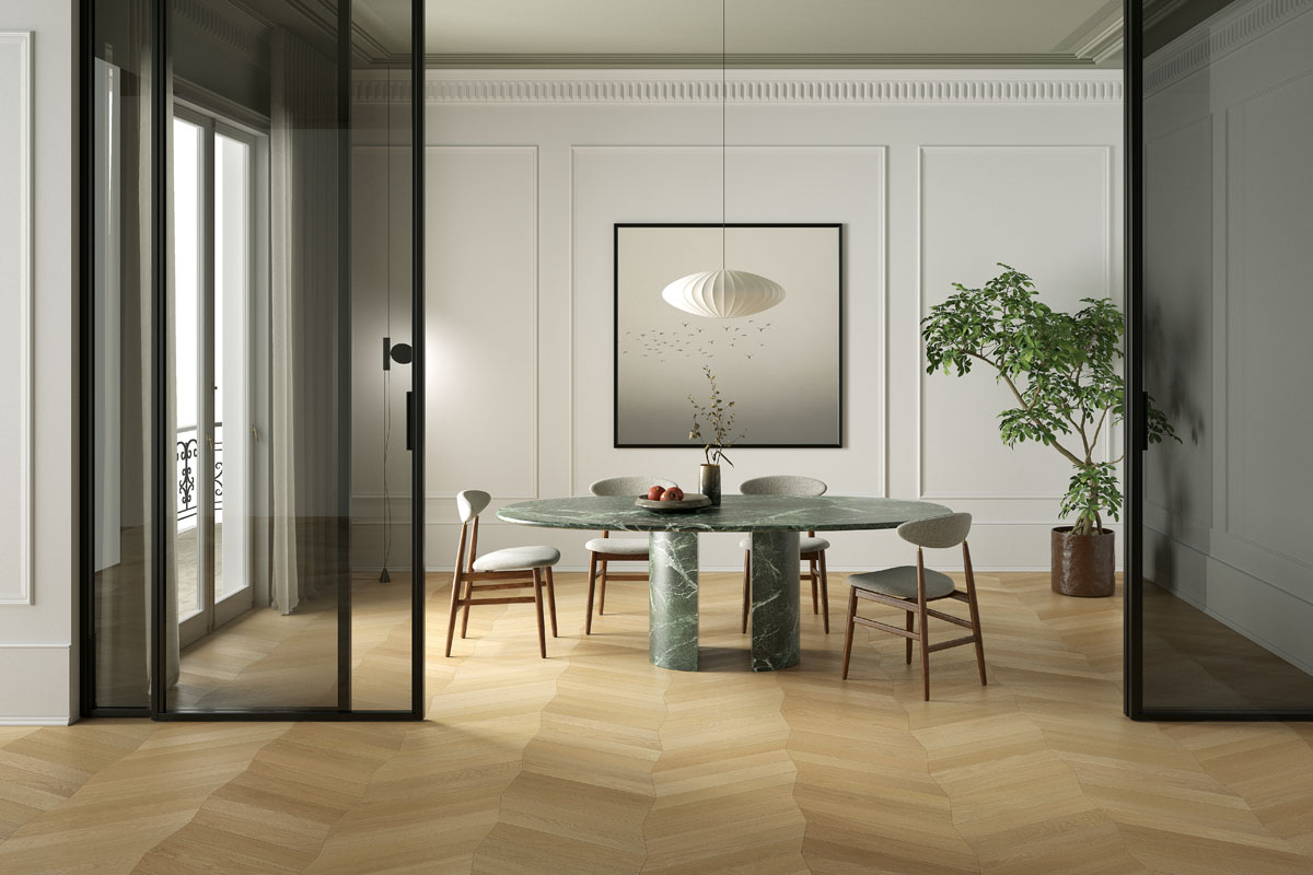 Sufragerie cu parchet CP Parquet Malaspina